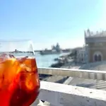 Ponte S Ana, Am Eingang Zur Biennale *